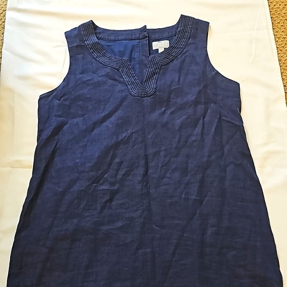 PURE collection‎ Linen dress size 18